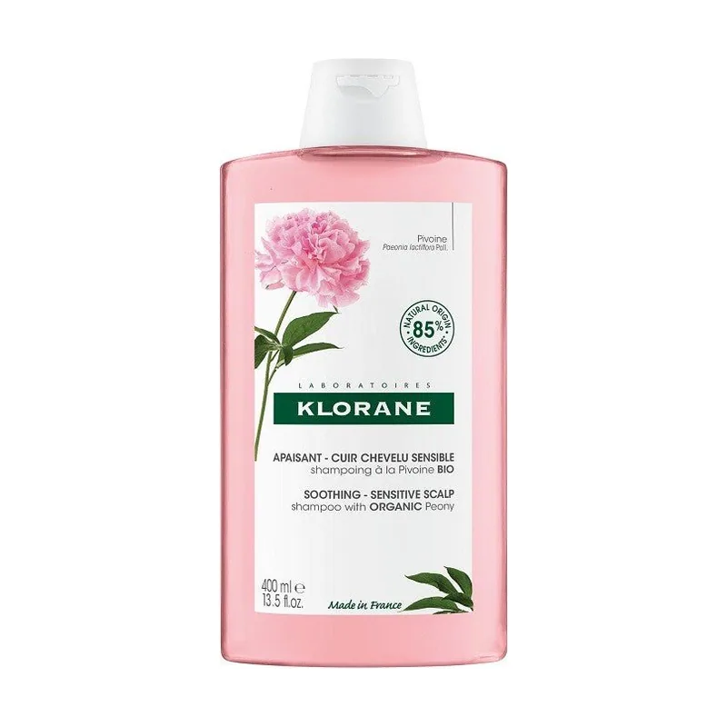 Klorane Peonía Champú Calmante Cuero Cabelludo 400 ml
