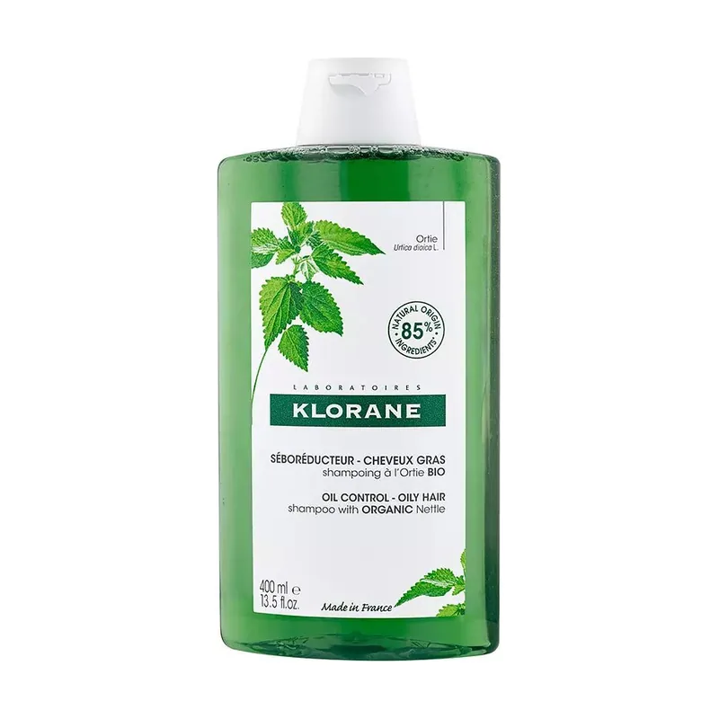 Klorane Ortiga Champú Seborregulador Cabello Graso 400 ml