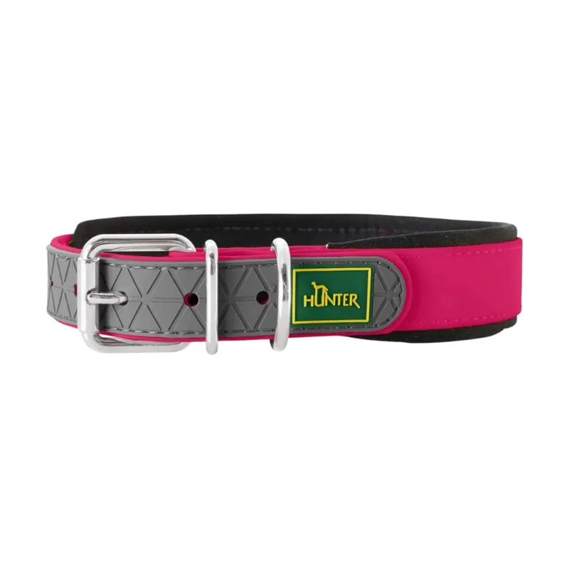 Hunter Convenience Comfort Collar fucsia para perros