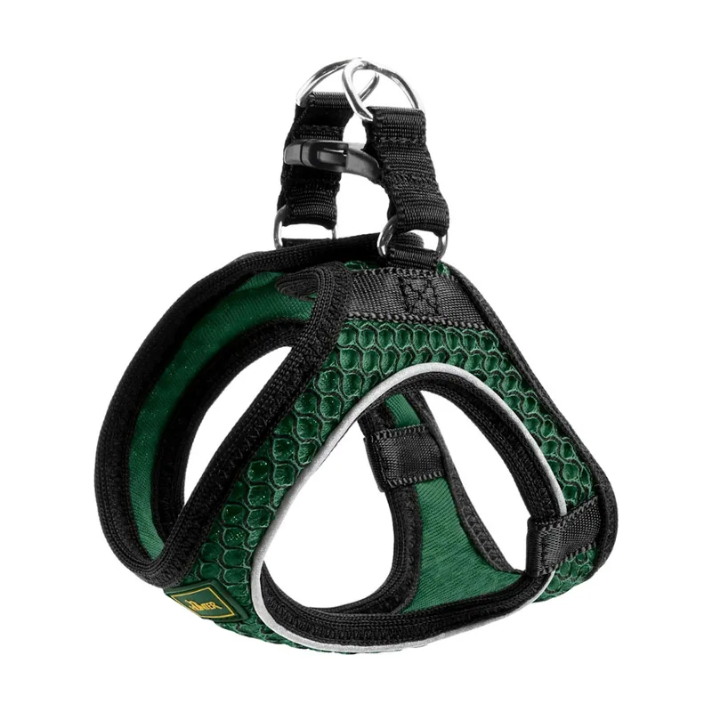 Hunter Hilo Comfort Arnés verde oscuro para perros