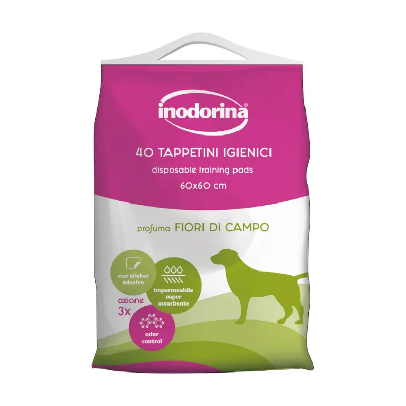 Inodorina Empapadores Flores Silvestres para perros
