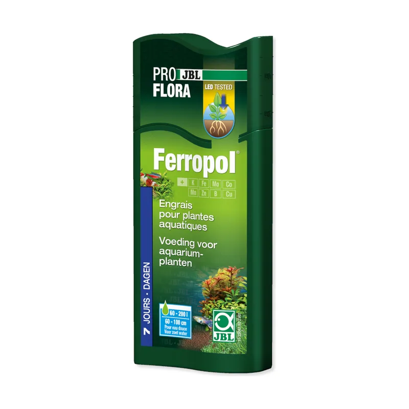 JBL 0.25 L Ferropol Fertilizante Líquido para plantas de acuario
