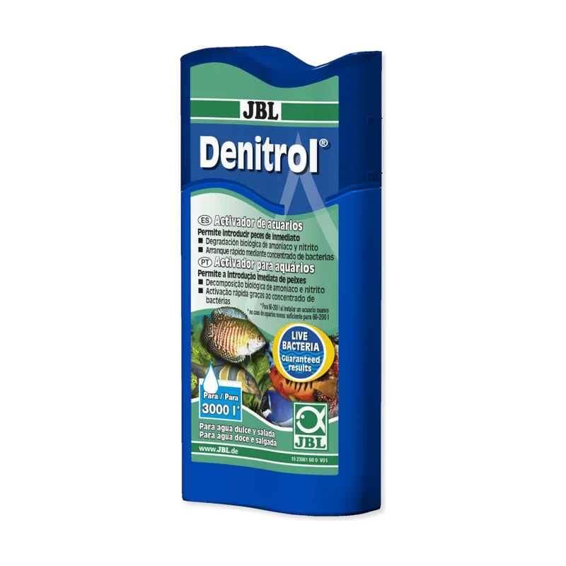 JBL 0.1 L Denitrol Activador Biológico para acuarios de agua dulce y salada