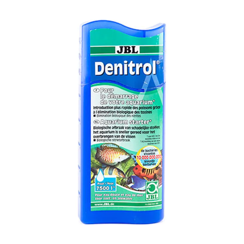JBL 0.25 L Denitrol Activador Biológico para acuarios de agua dulce y salada