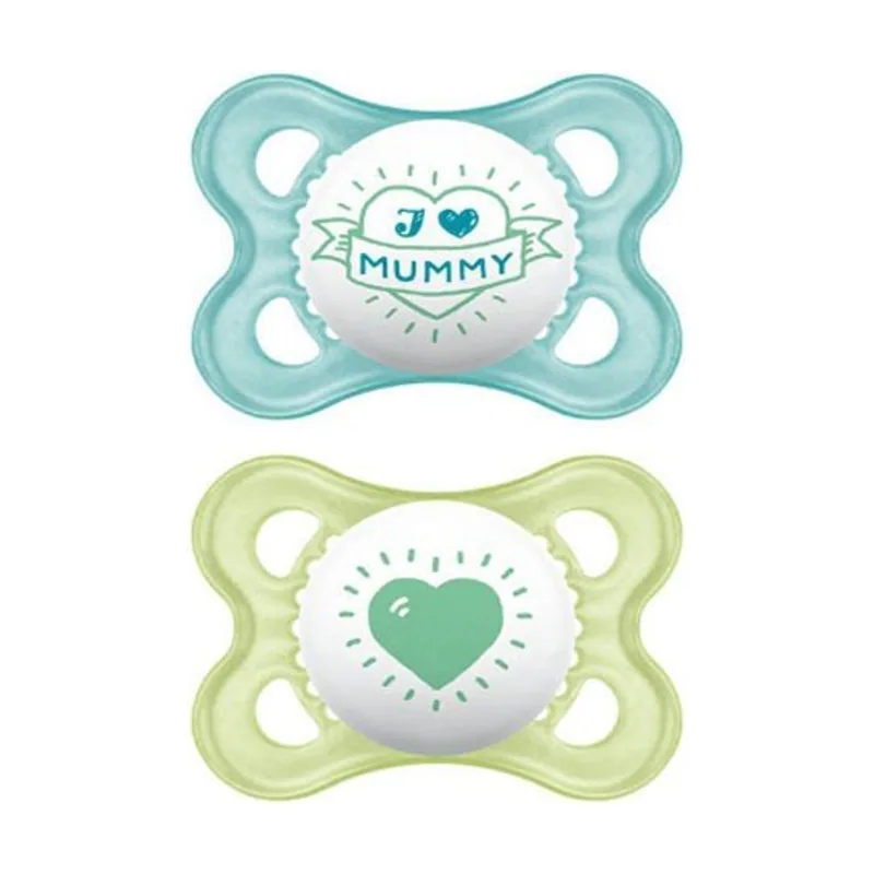 MAM Chupete Caucho Natural 2-6M 2 Unidades