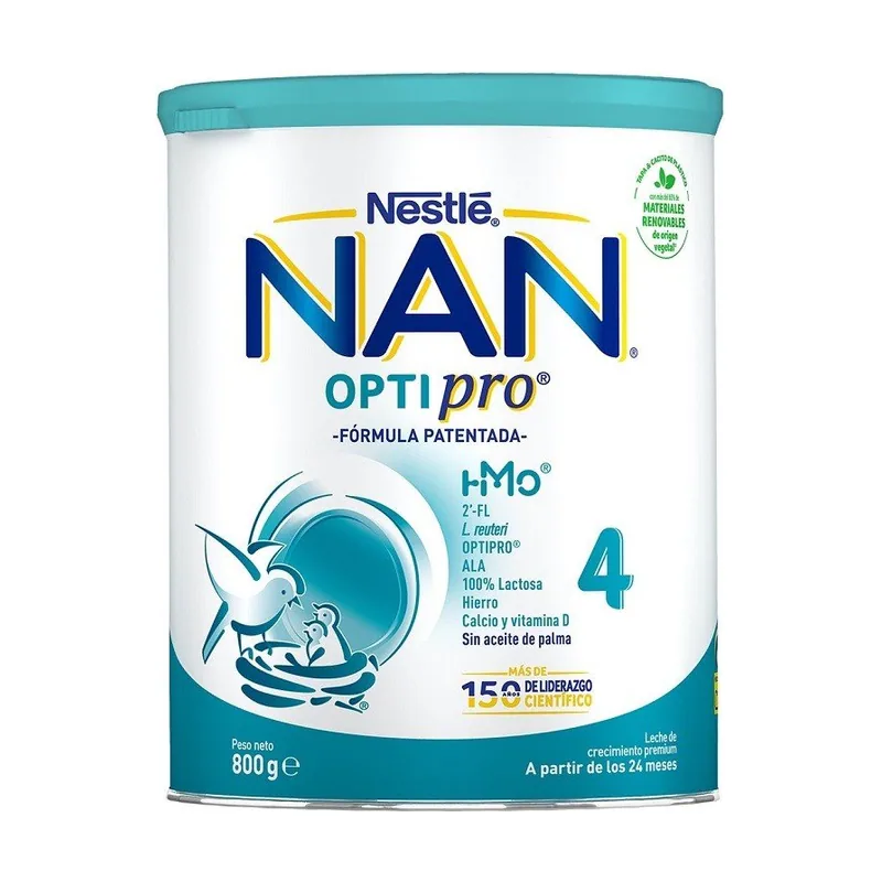 NAN Nestlé NAN OPTIPRO 4 Leche de Crecimiento para Lactantes