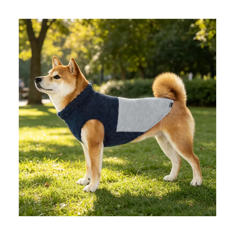 Gotoo Chaqueta Azul y Gris para perros