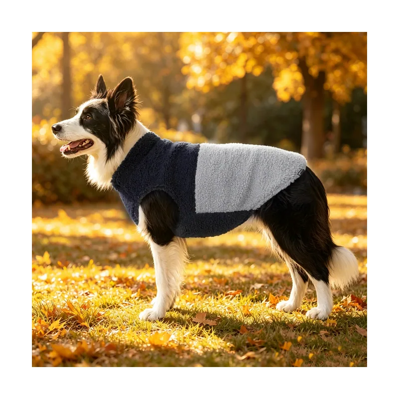 Gotoo Chaqueta Azul y Gris para perros