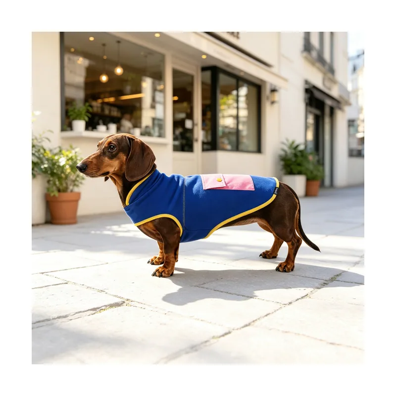 Gotoo Chaqueta Azul con Bolsillo para perros