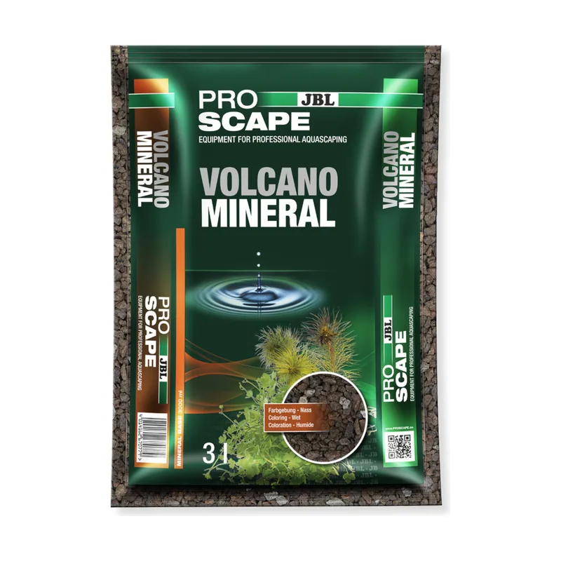 JBL Proscape Volcano Mineral Sustrato volcánico natural para aquascaping