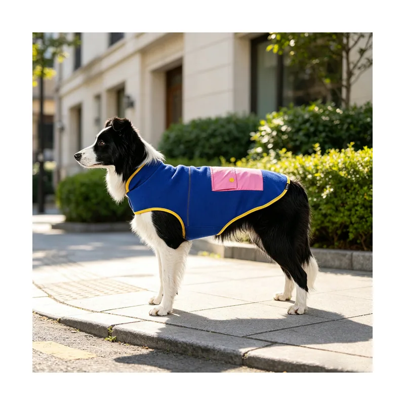 Gotoo Chaqueta Azul con Bolsillo para perros