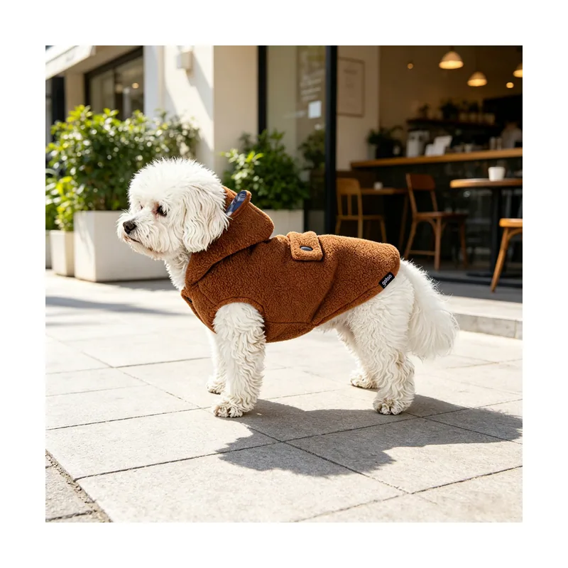 Gotoo Abrigo Teddy Marrón para perros