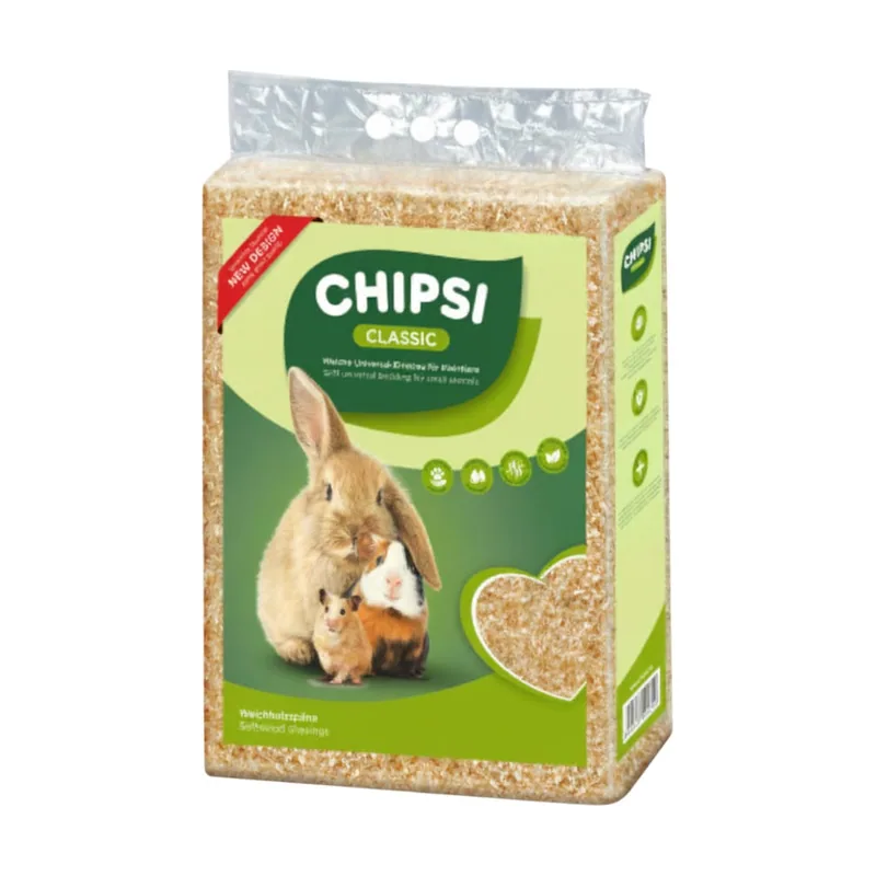 Chipsi 60 L Classic Lecho con Virutas naturales para conejos y roedores