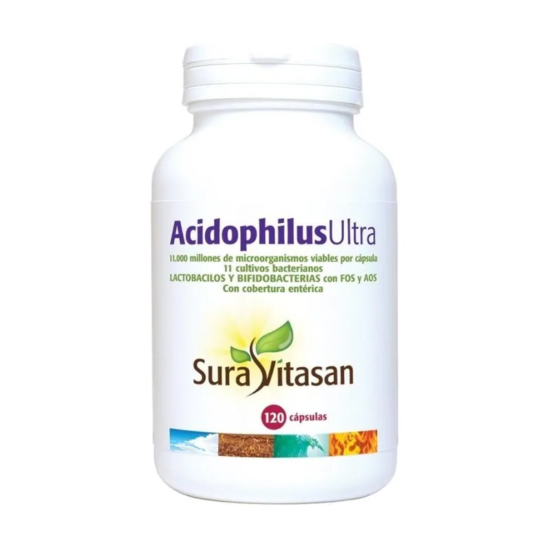 Sura Vitasan Acidophilus Ultra 120 Cápsulas