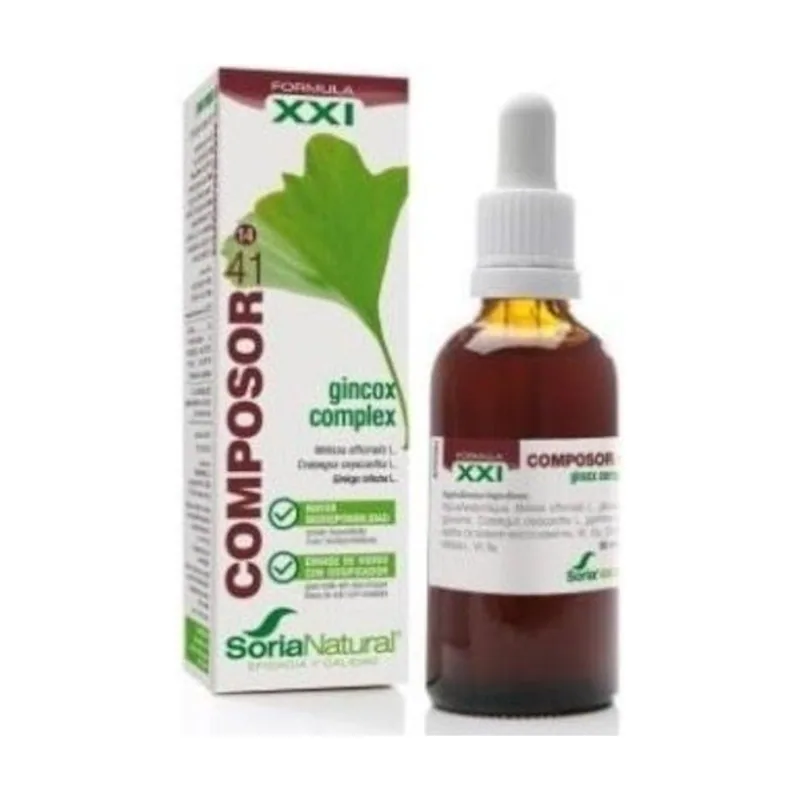 Soria Natural Composor 41 Gincox 50 ml