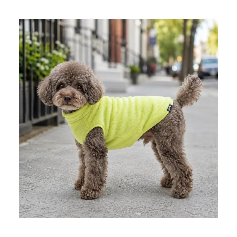 Gotoo Jersey Polar Verde Lima para perros