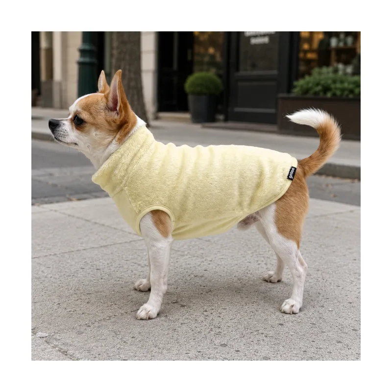 Gotoo Jersey Polar Amarillo para perros