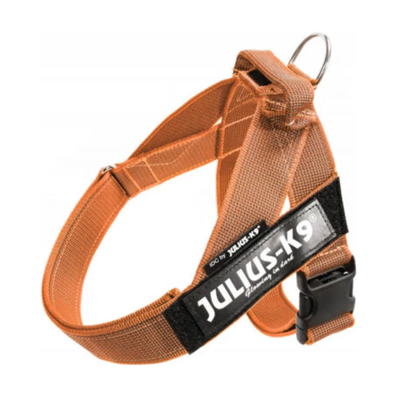 Julius-K9 Julius K9 IDC Arnés Nylon Naranja para perros