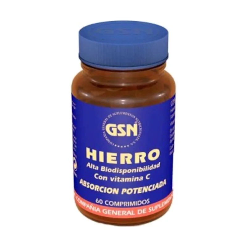 Gsn Hierro 60 Comprimidos