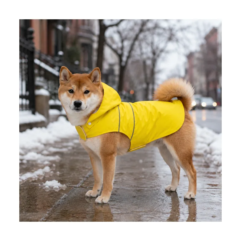 Gotoo Impermeable Reflectante Amarillo para perros