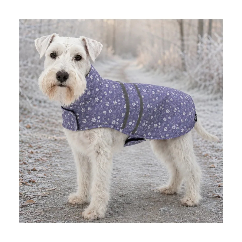 Gotoo Impermeable Estampado Huellas para perros