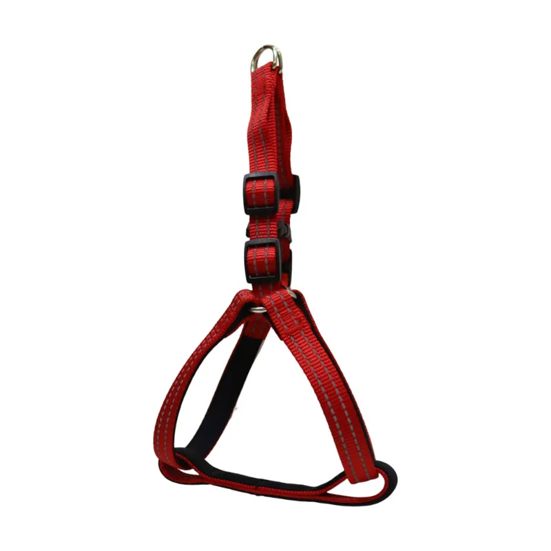 Gotoo Arnés reflectante de neopreno rojo para perros