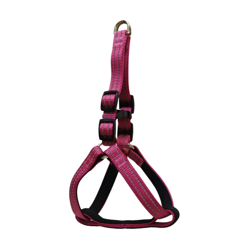Gotoo Arnés reflectante de neopreno rosa para perros
