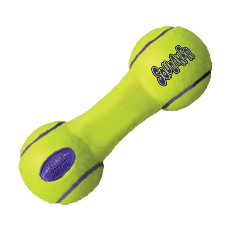 Kong Air Dog Squeaker Dumbbell Hueso para perros