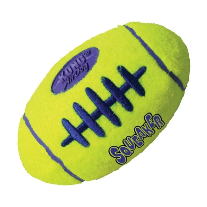 Kong Air Dog Squeaker pelota ovalada para perros