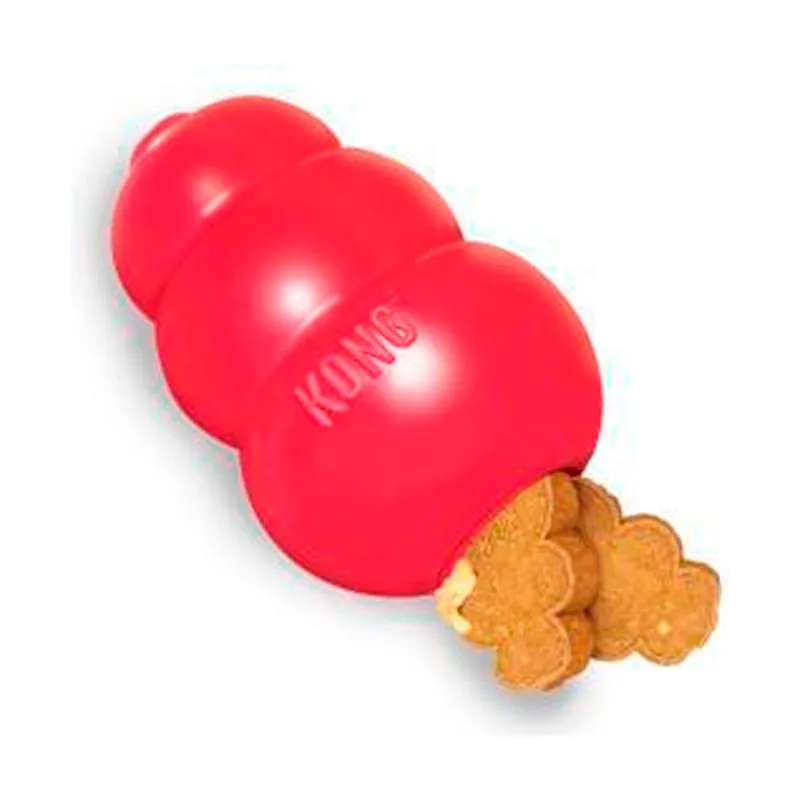 Kong Classic portagolosinas rojo para perros