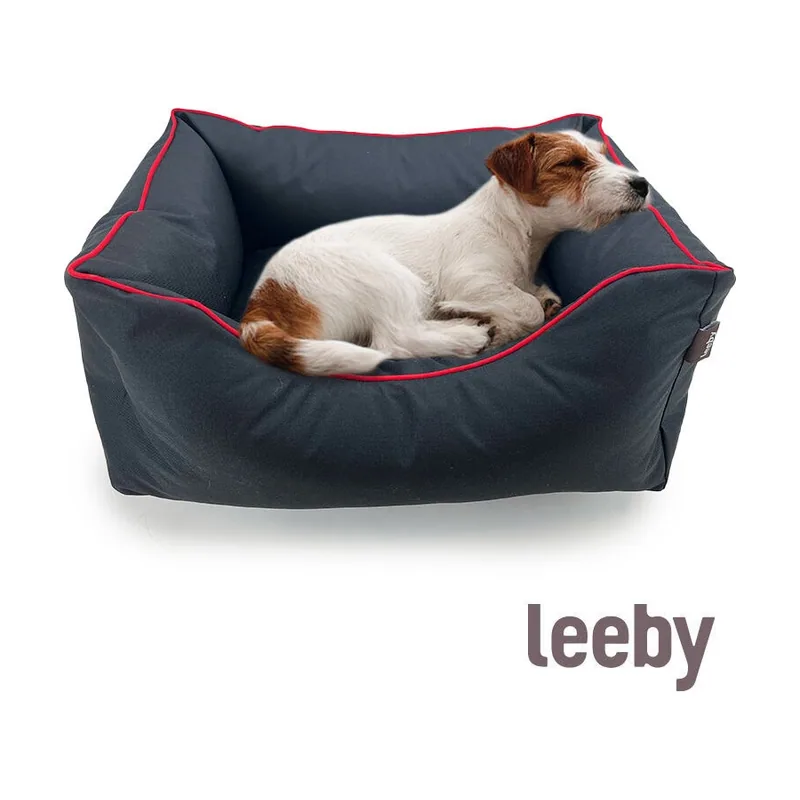 Leeby Cuna waterproof Anti Pelos Negro para perros