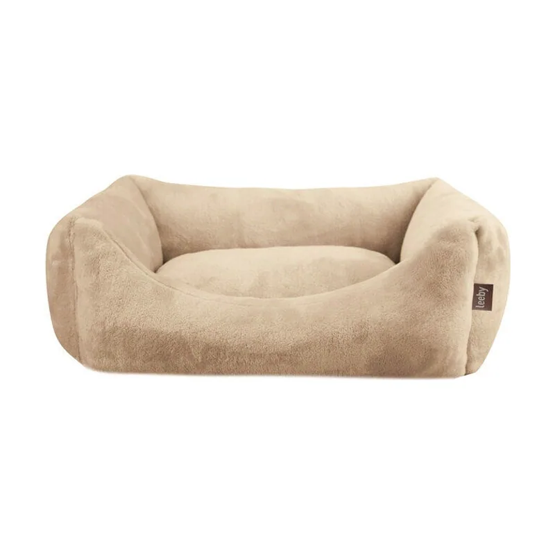 Leeby Cuna Desenfundable Beige para perros
