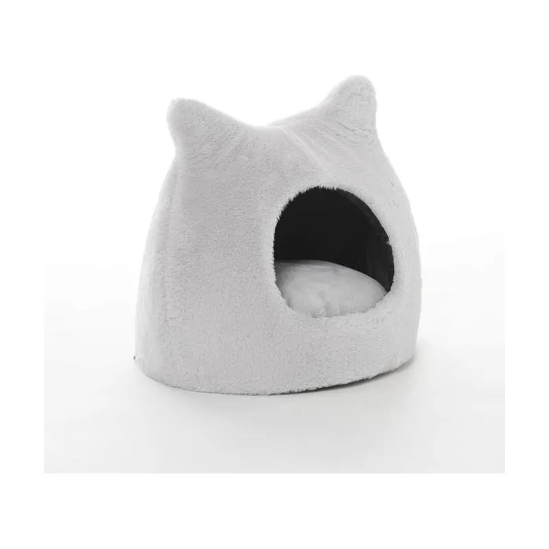 Leeby Iglú Antiestrés Gris para gatos