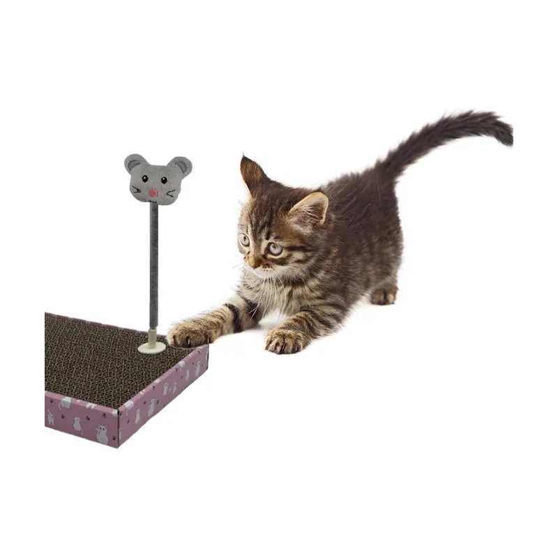 Leeby Babette juguete ratón para rascador de gatos