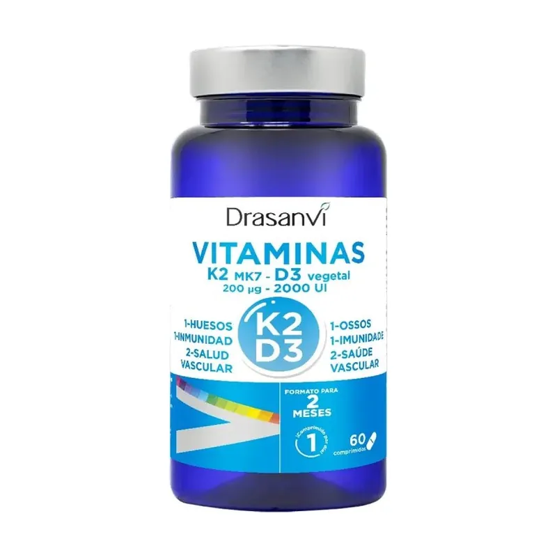 Drasanvi Vitaminas K2 D3 60 comprimidos