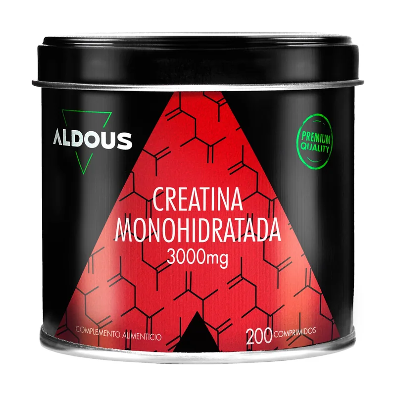 Aldous Bio Aldous Creatina Monohidratada 3000 mg 200 Comprimidos