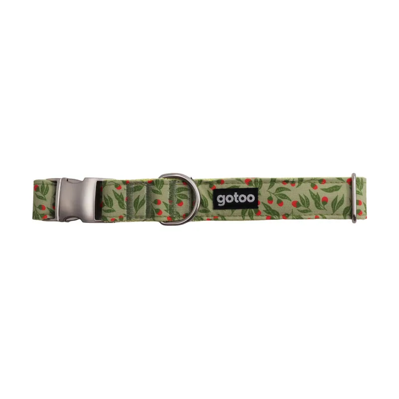 Gotoo Collar estampado floral para perros
