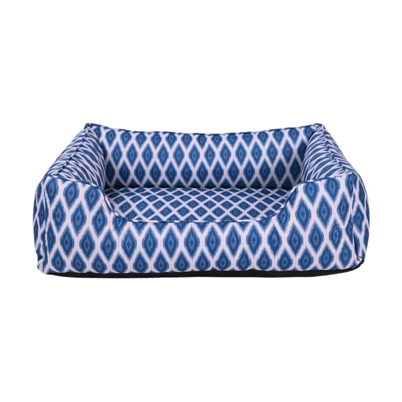 Leeby cama impermeable azul para perros