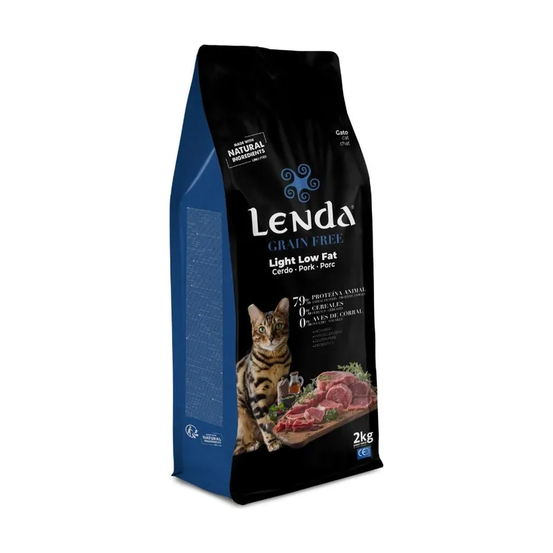 Lenda 2 Kg Grain Free Light Conejo y Cerdo pienso