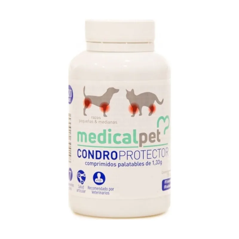 Medicalpet 120 comprimidos Condroprotector en Comprimidos para gatos y perros pequeños y medianos
