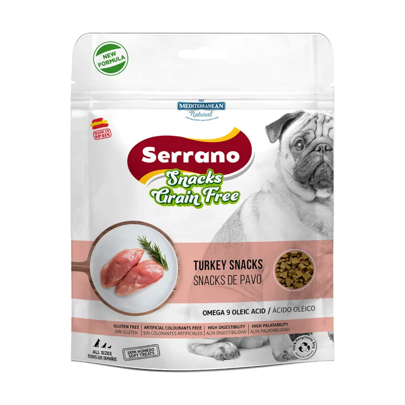 Mediterranean Natural 150 g Tapas Galletas de Pollo y Pavo