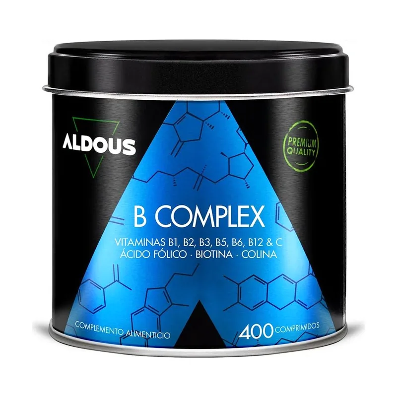 Aldous Bio Vitamina B Complex + Vitamina C 400 Comprimidos