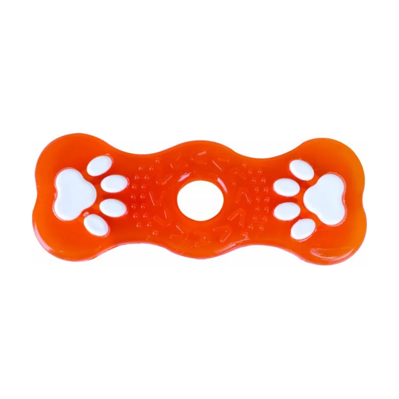 M-Pets Yummy Brinquedo com Sabor a Bacon Vermelho para cães