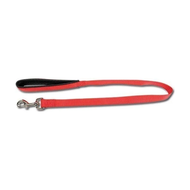 Nayeco Correa Nylon Roja para perros