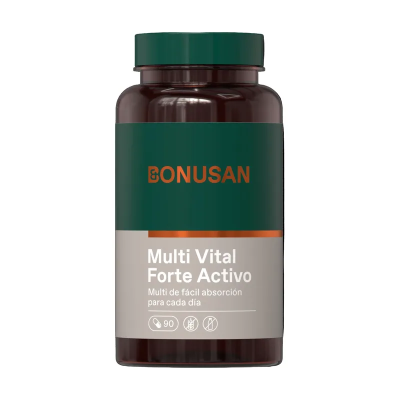 Bonusan Multi Vital Forte Activo Multivitamínico 90 Cápsulas