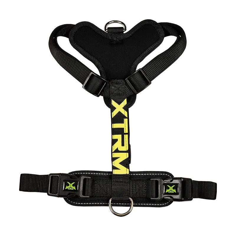 Nayeco X-TRM Cronos Neon Flash Arnés Negro para perros