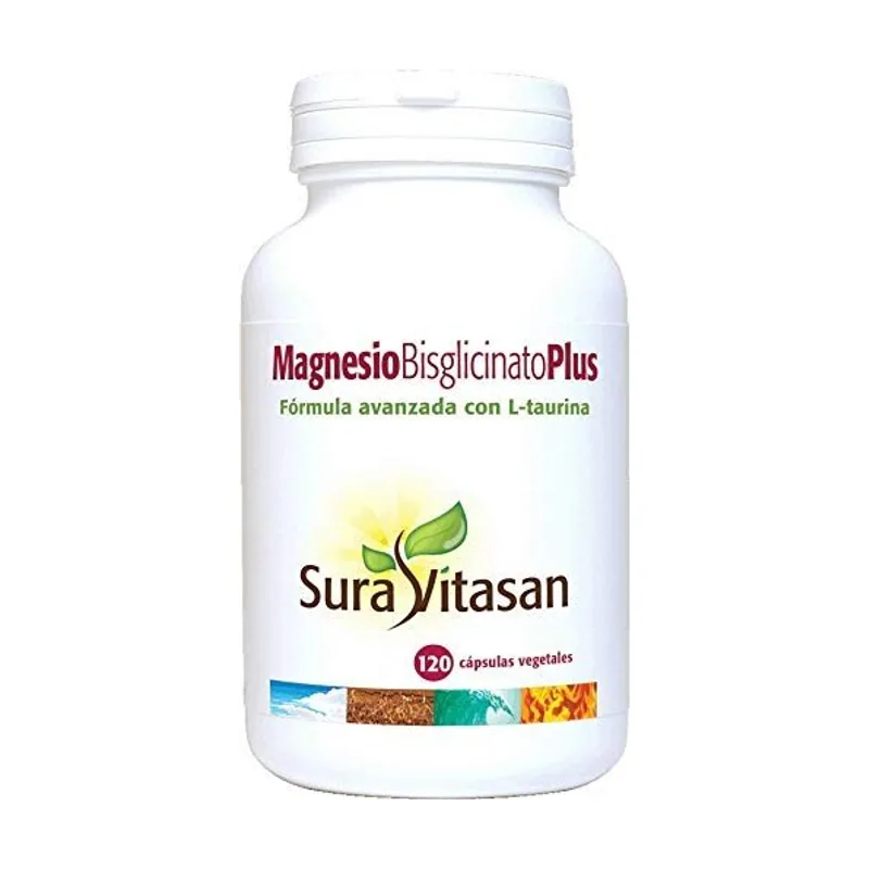 Sura Vitasan Magnesio Bisglicinato Plus 120 Cápsulas