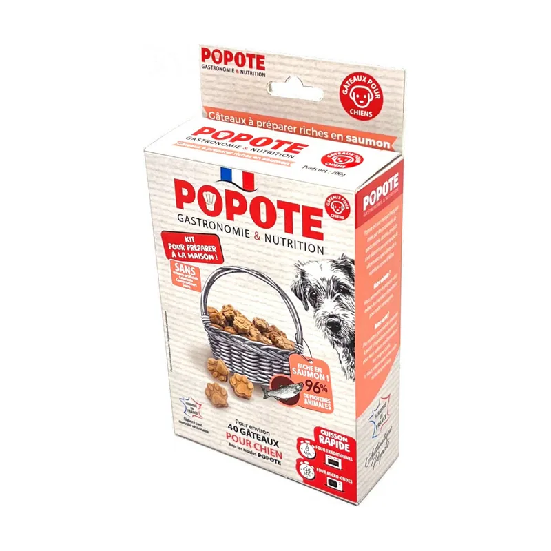 Popote 200 g Kit Galletas Caseras Salmón