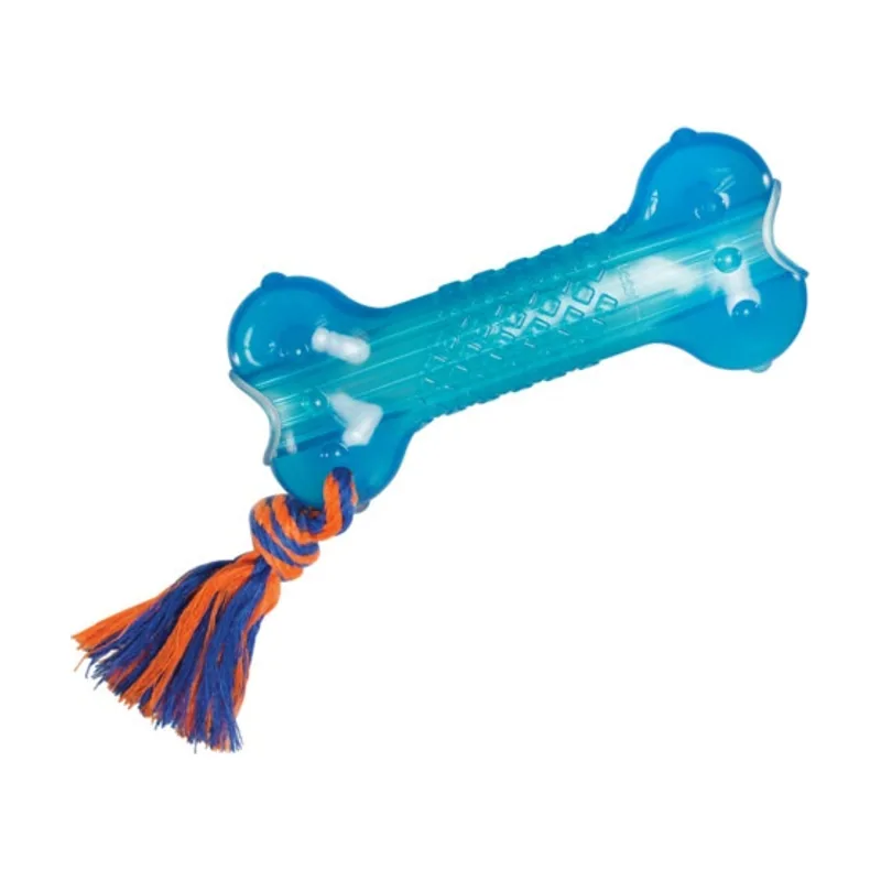 Outward Hound Petstages Orka Hueso Mordedor con Cuerda para perros
