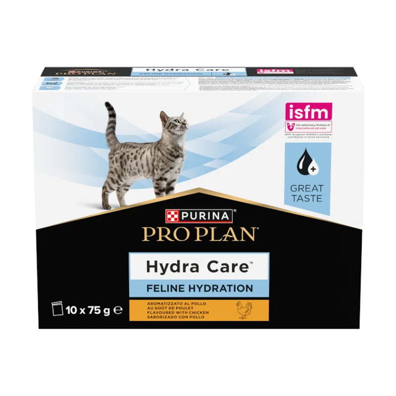 Pro Plan 10 sobres x 75 g Veterinary diets Hydra Care Pollo suplemento